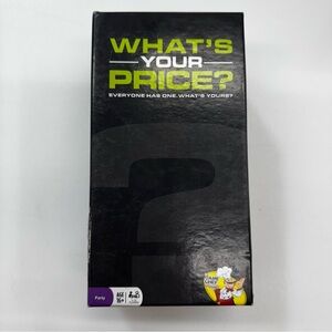 RARE What’s Your Price? Table Game 2020 The Game Chef - MADE IN USA, Opened Box